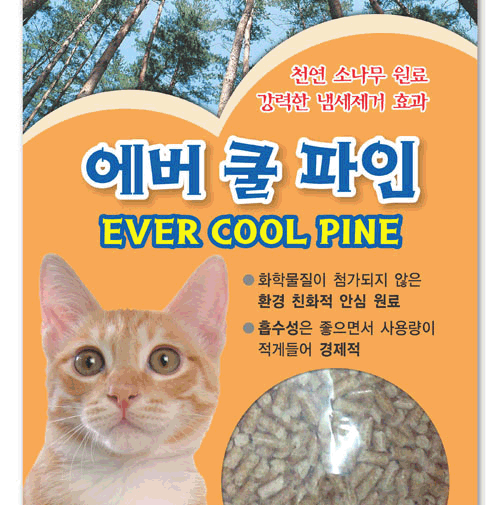 [고양이모래] 에버쿨 파인 10LB(4.35kg)